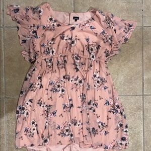 Blush Floral Dress